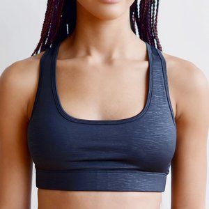 ZYIA BLACK BOMBER BRA